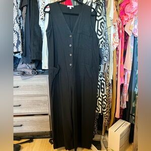 Linen Blend Jumpsuit